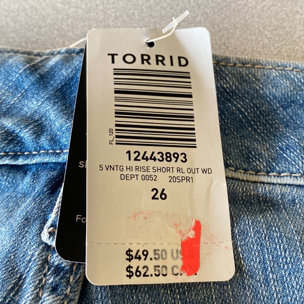 Torrid High Rise Shorts - Picture 6 of 6